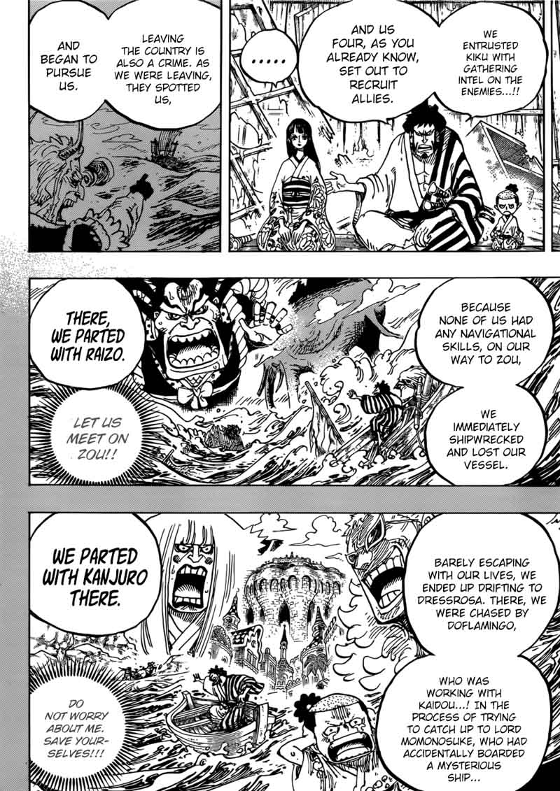 One Piece Manga Chapter 920 page 13 - I Love Oden
