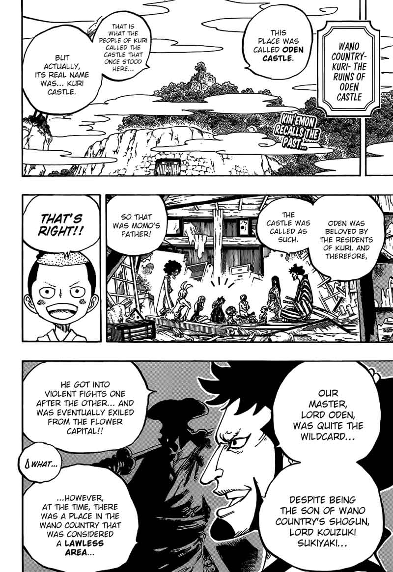 One Piece Manga Chapter 920 page 2 - I Love Oden
