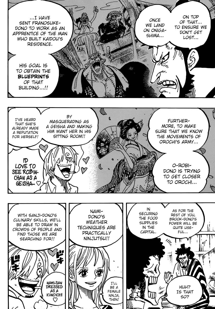 One Piece Manga Chapter 921 page 6 - Shutenmaru
