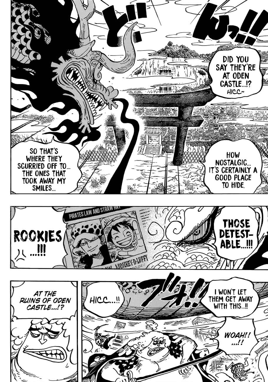 One Piece Manga Chapter 922 page 11 - Governor-General Kaidou of the Beasts Pirates