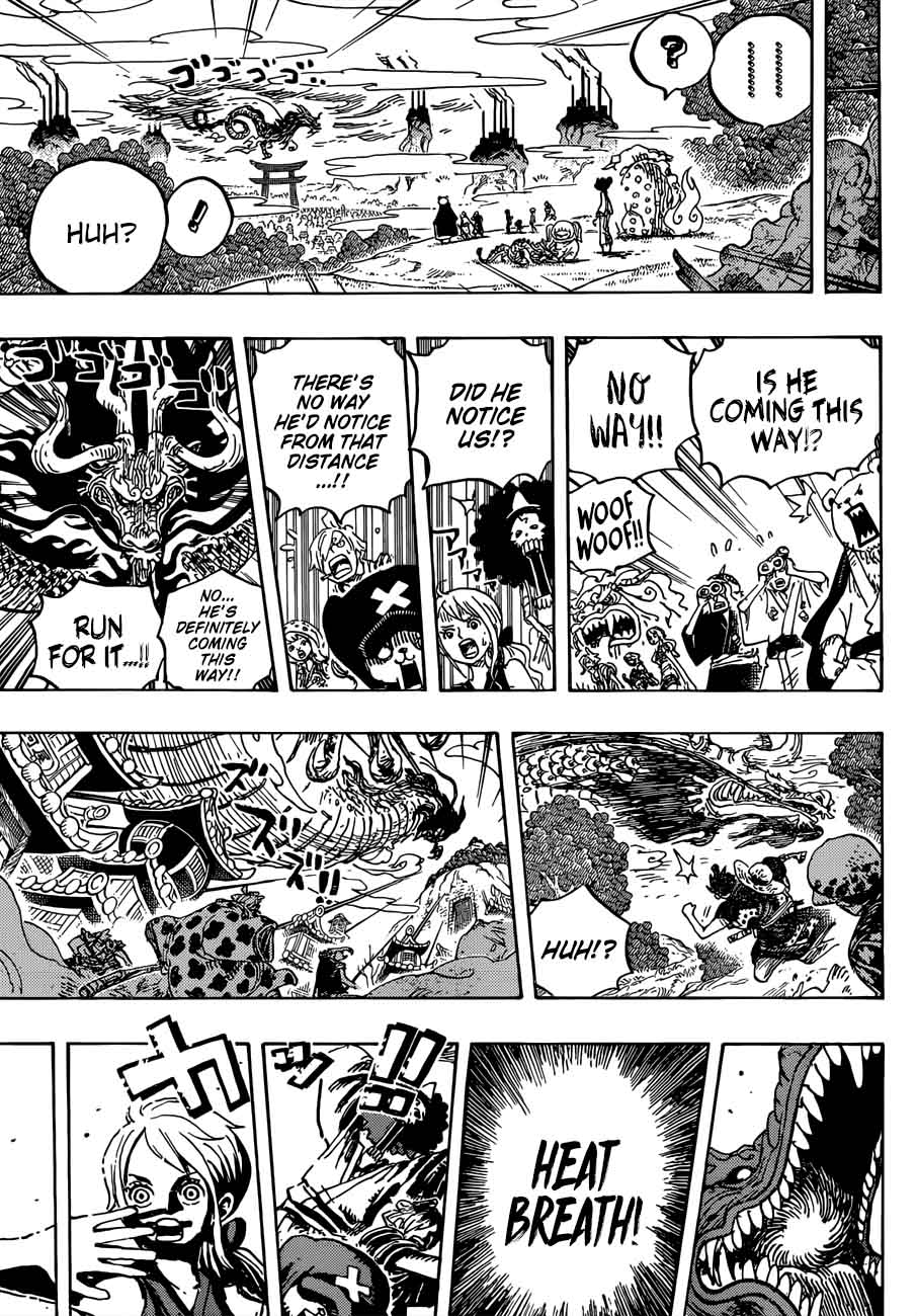 One Piece Manga Chapter 922 page 12 - Governor-General Kaidou of the Beasts Pirates