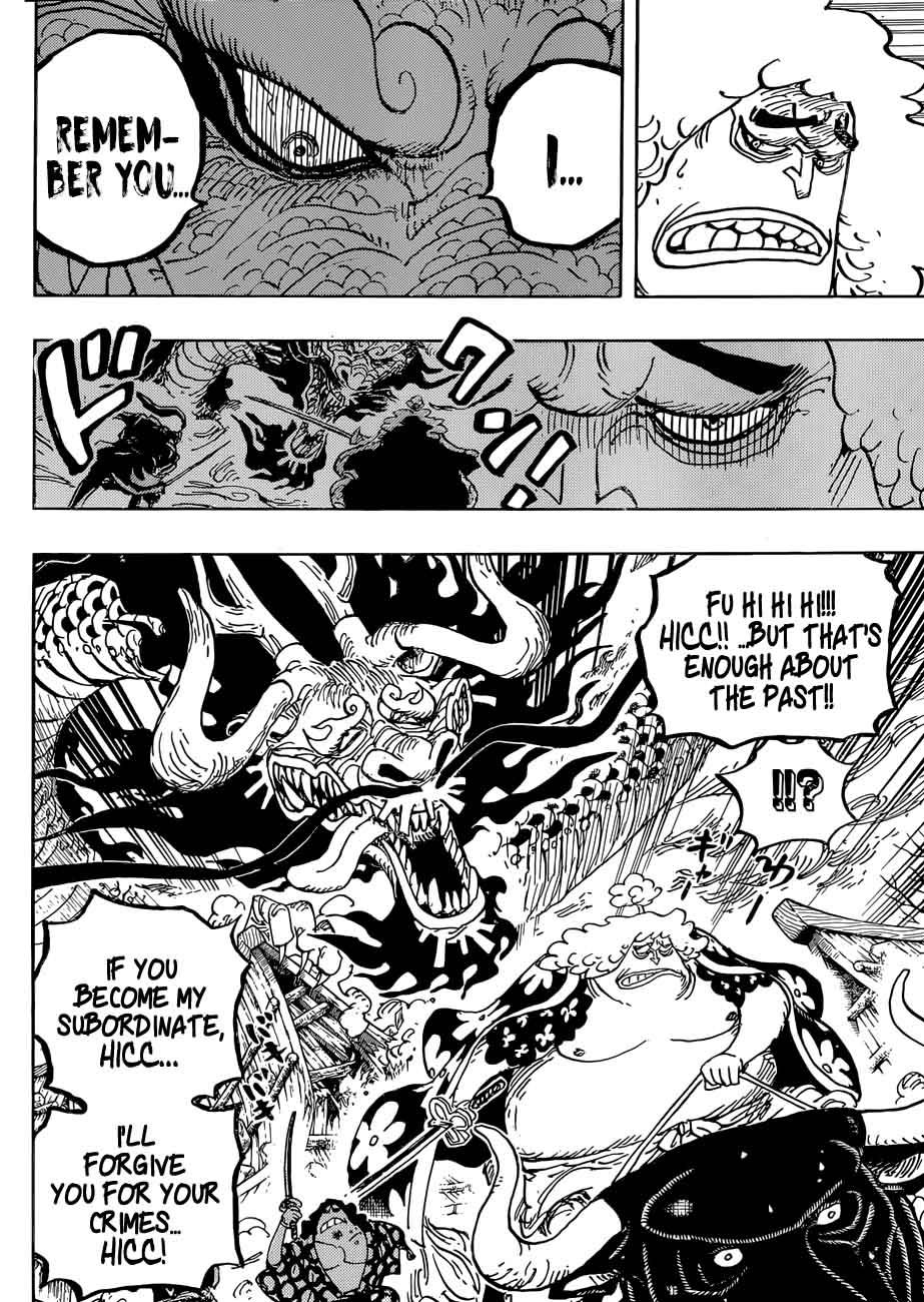 One Piece Manga Chapter 922 page 7 - Governor-General Kaidou of the Beasts Pirates
