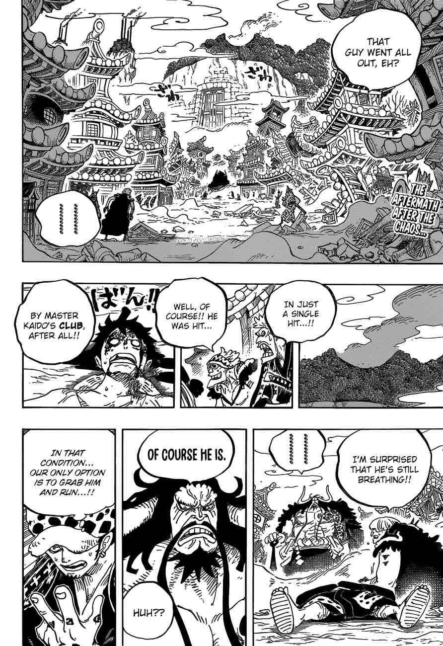 One Piece Manga Chapter 924 page 2 - Ha