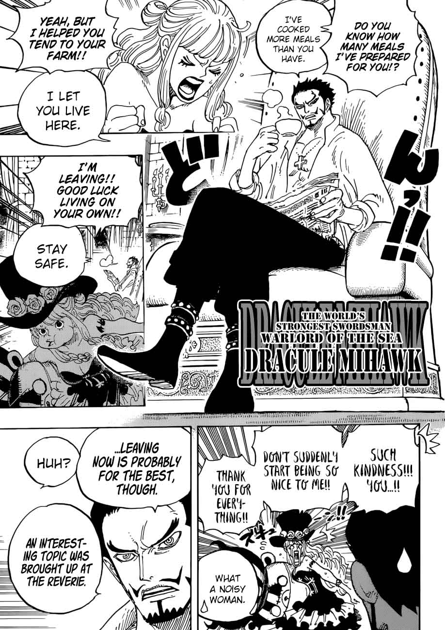 One Piece Manga Chapter 925 page 3 - Blank