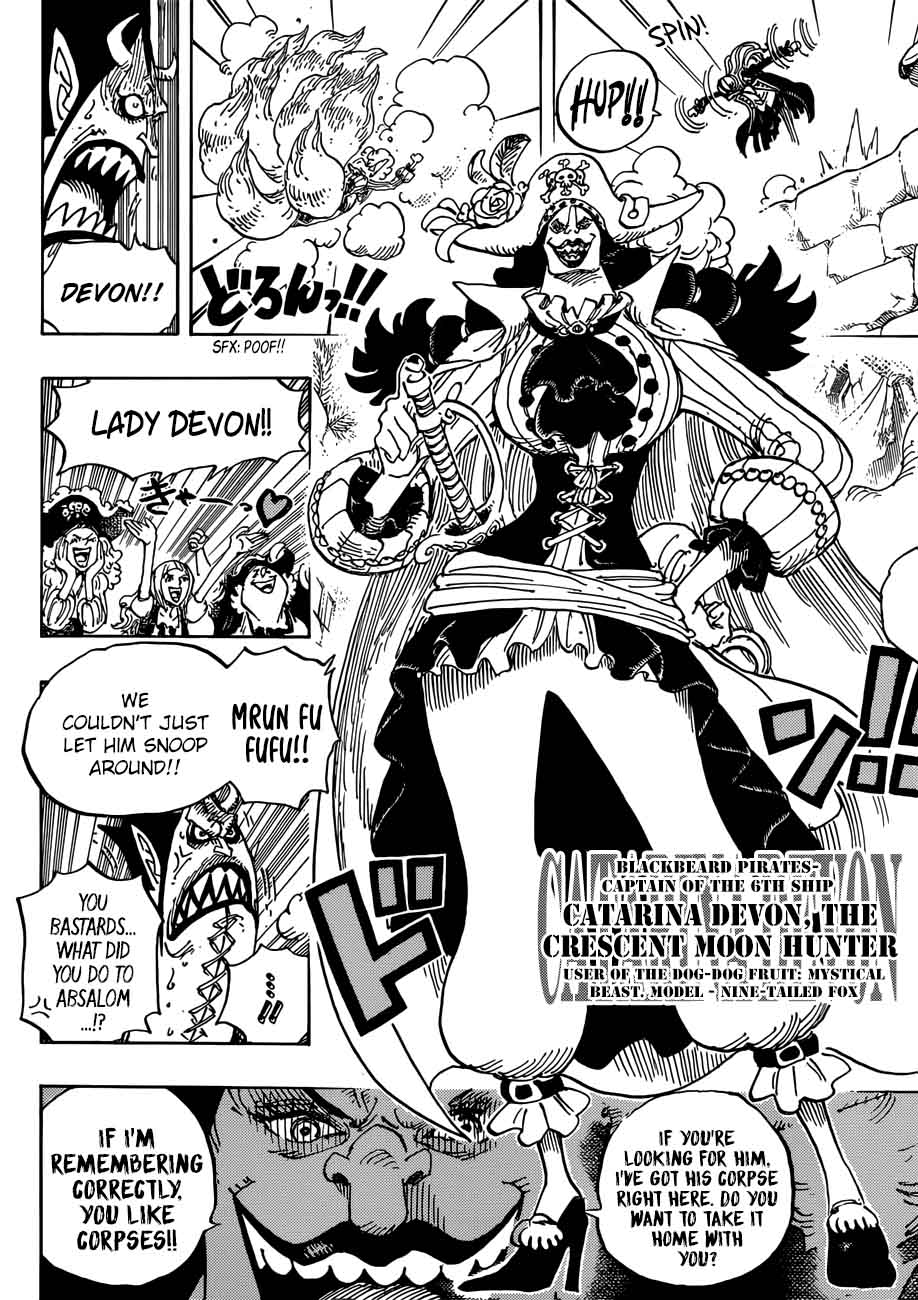One Piece Manga Chapter 925 page 8 - Blank