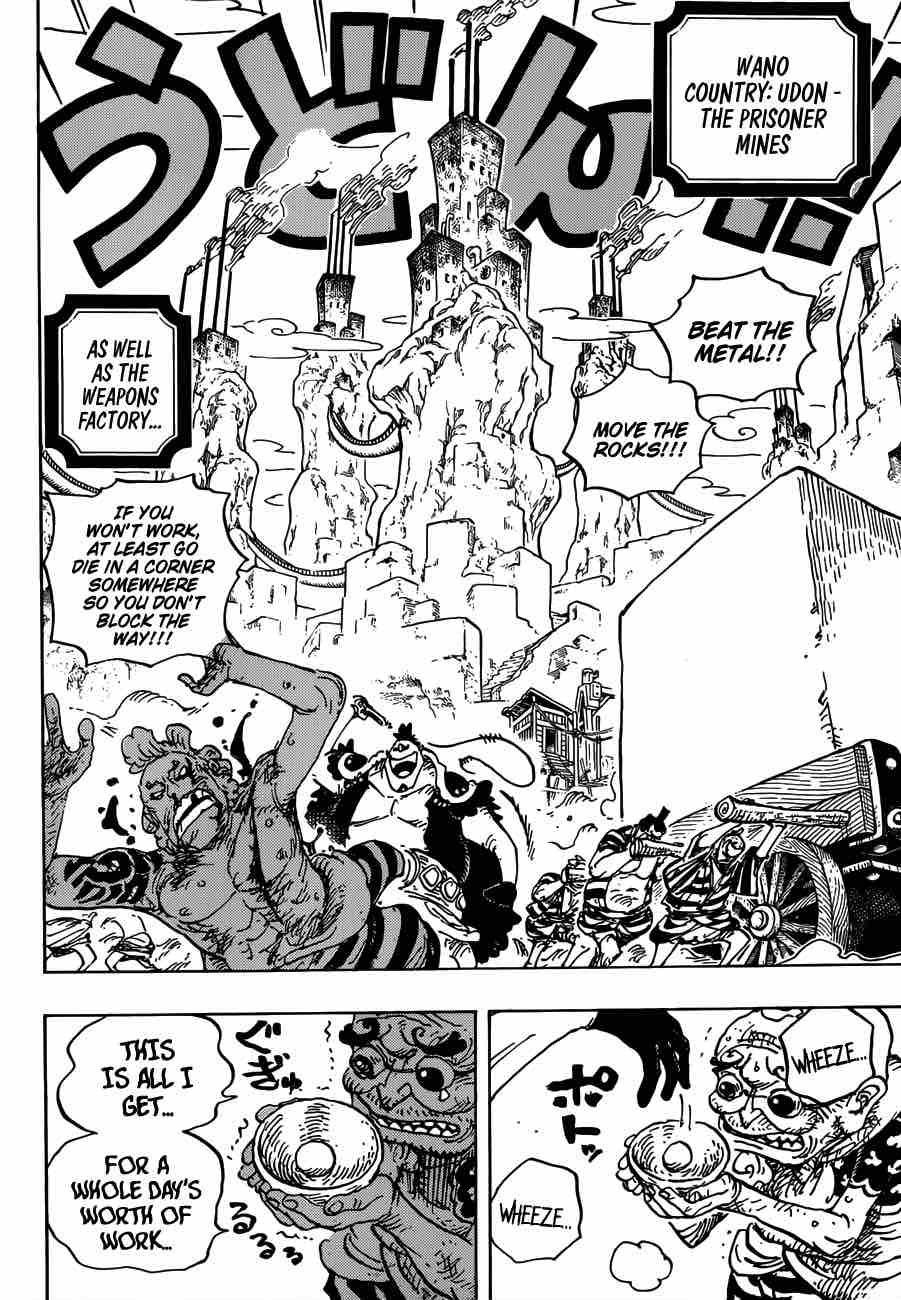 One Piece Manga Chapter 926 page 10 - The Prisoner Mine