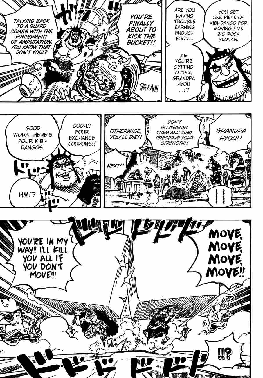 One Piece Manga Chapter 926 page 11 - The Prisoner Mine