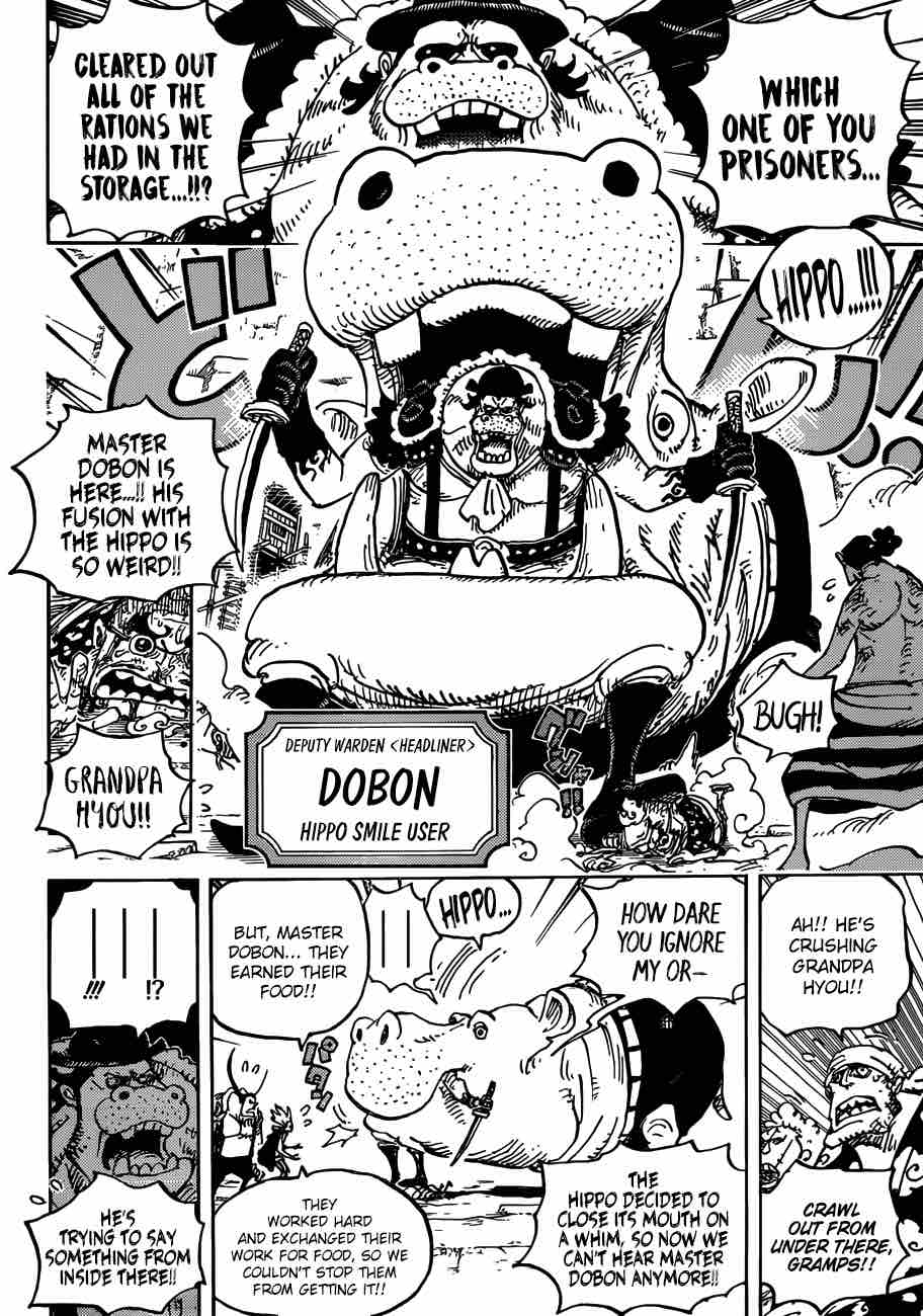 One Piece Manga Chapter 926 page 14 - The Prisoner Mine