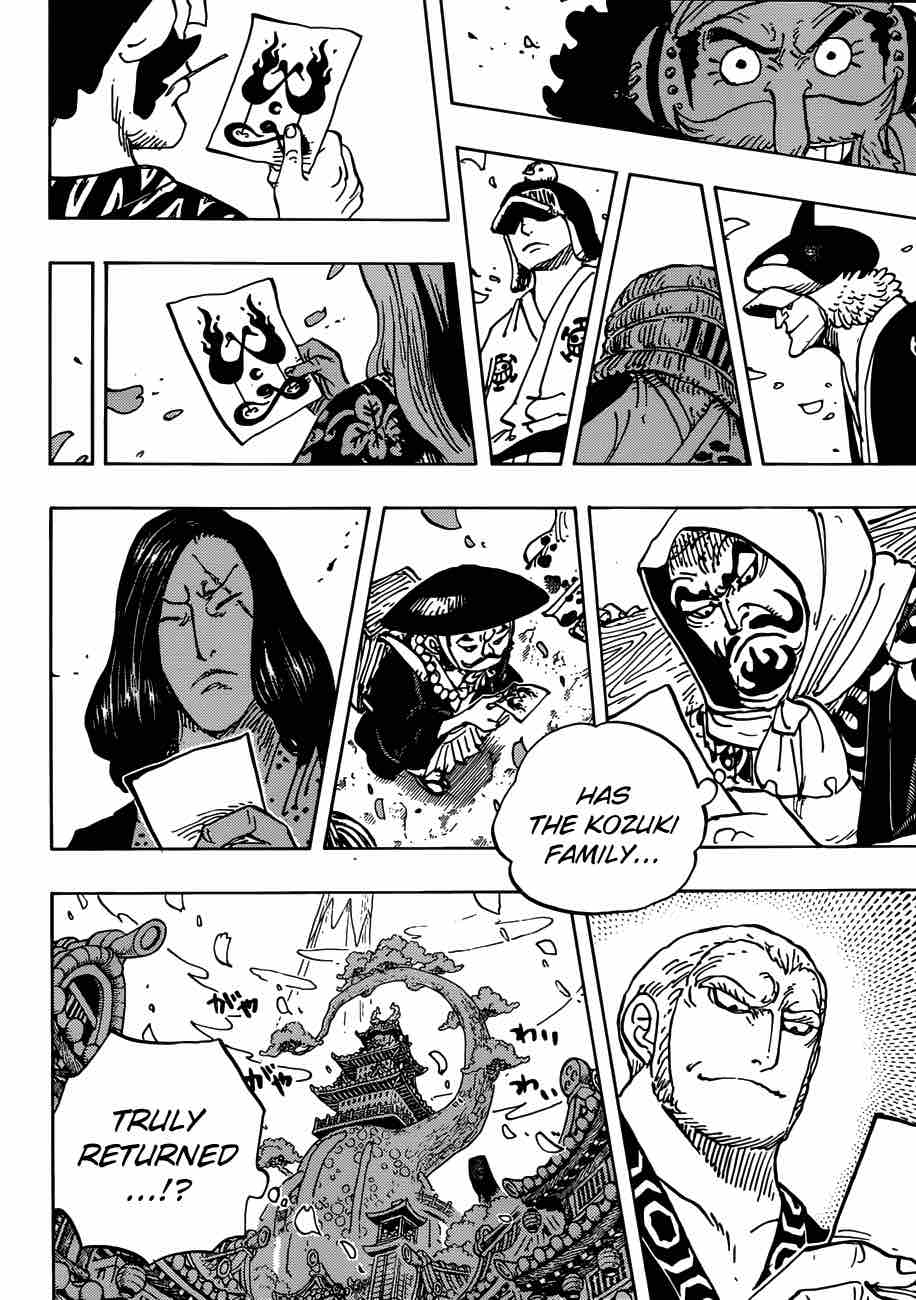 One Piece Manga Chapter 926 page 4 - The Prisoner Mine