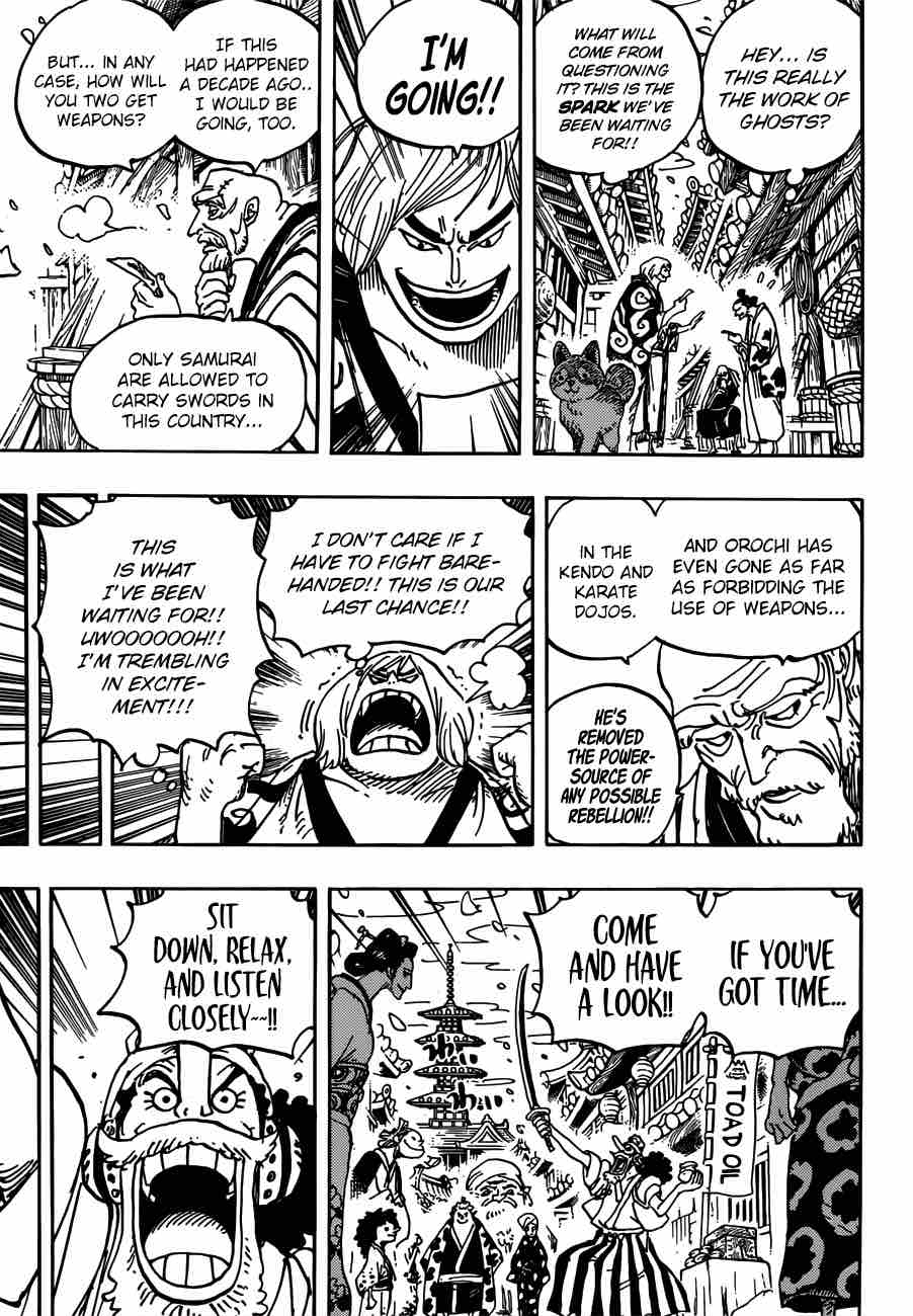 One Piece Manga Chapter 926 page 5 - The Prisoner Mine