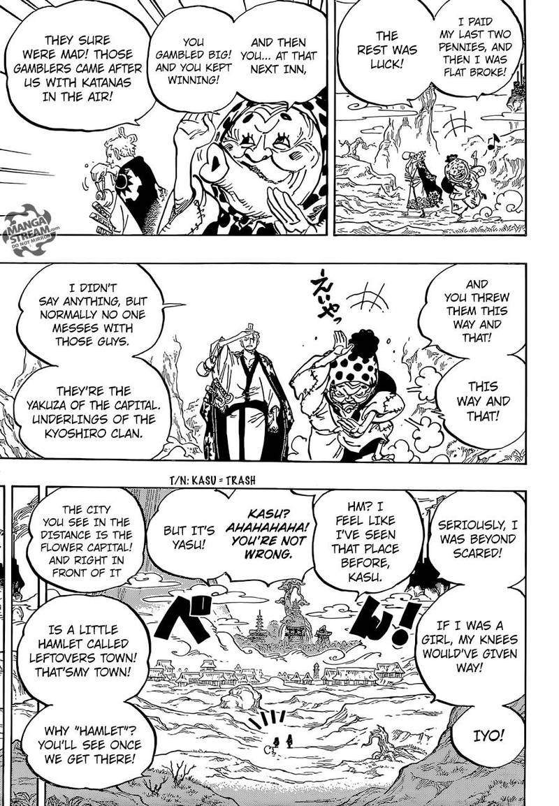 One Piece Manga Chapter 929 page 10 - Shogun of Wano Country, Kurozumi Orochi