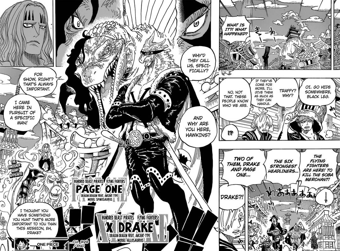 One Piece Manga Chapter 929 page 15 - Shogun of Wano Country, Kurozumi Orochi