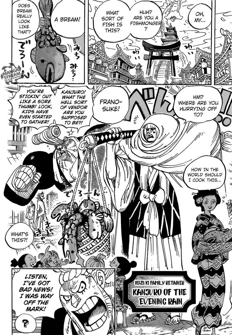 One Piece Manga Chapter 929 page 5 - Shogun of Wano Country, Kurozumi Orochi