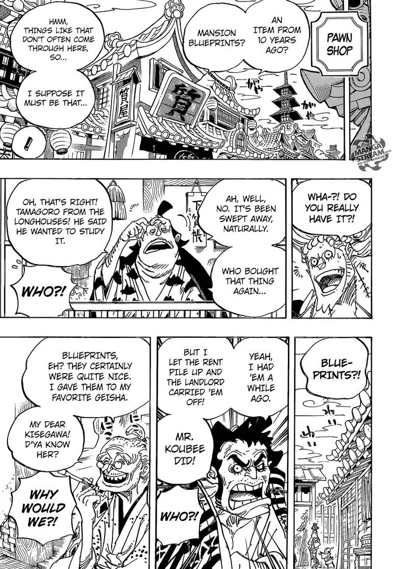 One Piece Manga Chapter 929 page 6 - Shogun of Wano Country, Kurozumi Orochi