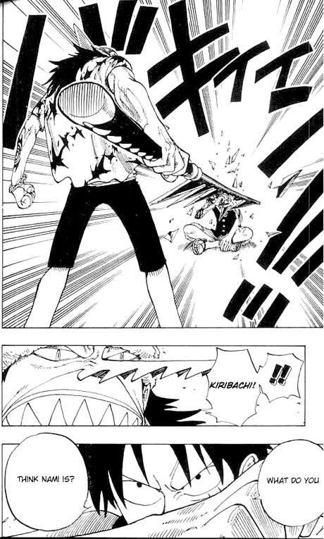 One Piece Manga Chapter 93 page 2 - Going Down