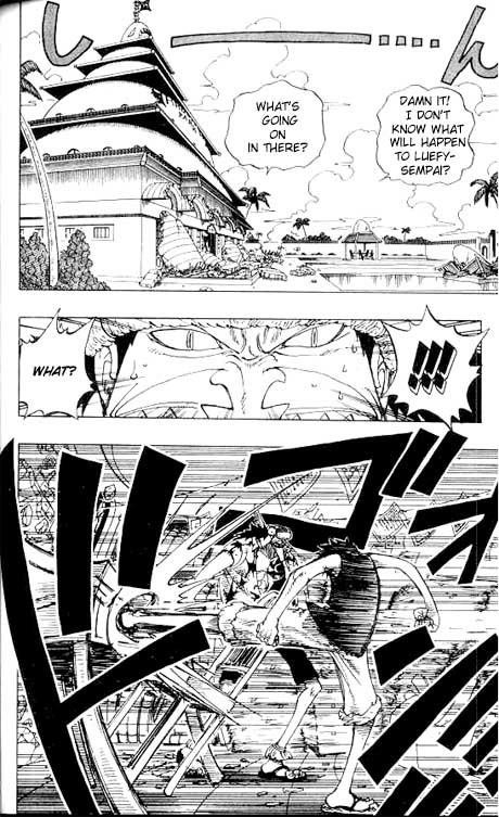 One Piece Manga Chapter 93 page 4 - Going Down
