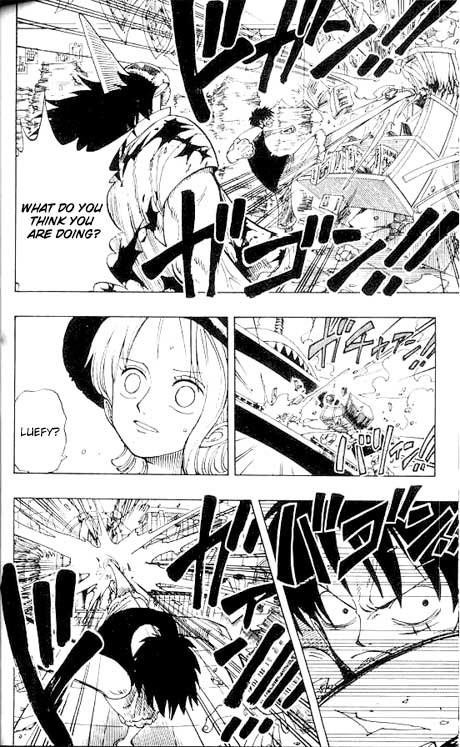 One Piece Manga Chapter 93 page 6 - Going Down