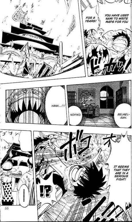 One Piece Manga Chapter 93 page 9 - Going Down