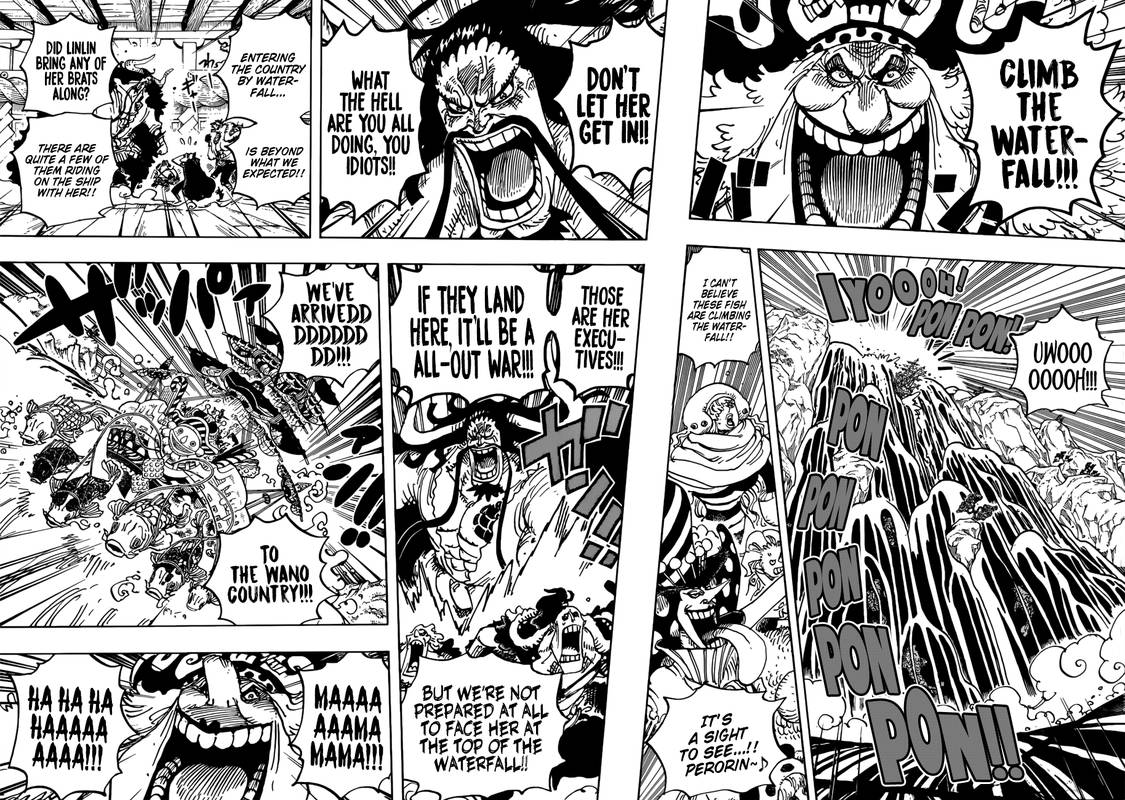 One Piece Manga Chapter 930 page 8 - Ebisu Town