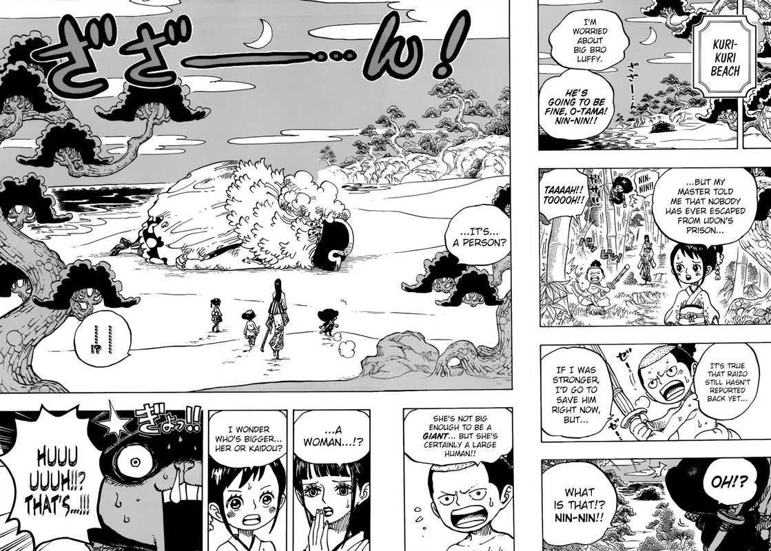 One Piece Manga Chapter 931 page 13 - O-Soba Mask