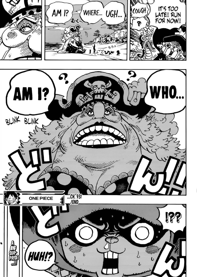 One Piece Manga Chapter 931 page 15 - O-Soba Mask