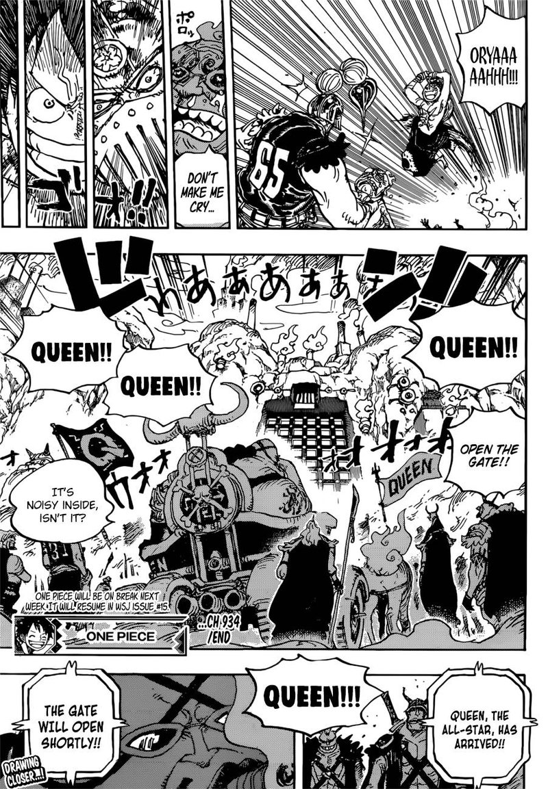 One Piece Manga Chapter 934 page 15 - Hyougoro of the Flower