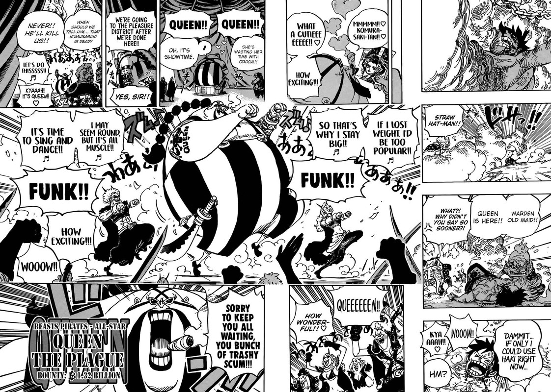 One Piece Manga Chapter 935 page 8 - Queen