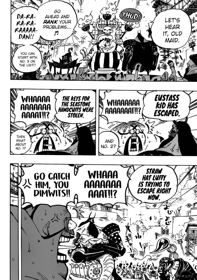 One Piece Manga Chapter 935 page 9 - Queen