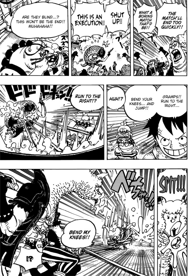 One Piece Manga Chapter 939 page 10 - The Old Leopard Never Forgets the Way