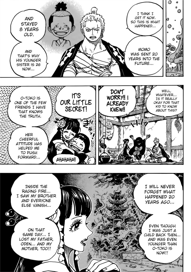 One Piece Manga Chapter 939 page 3 - The Old Leopard Never Forgets the Way