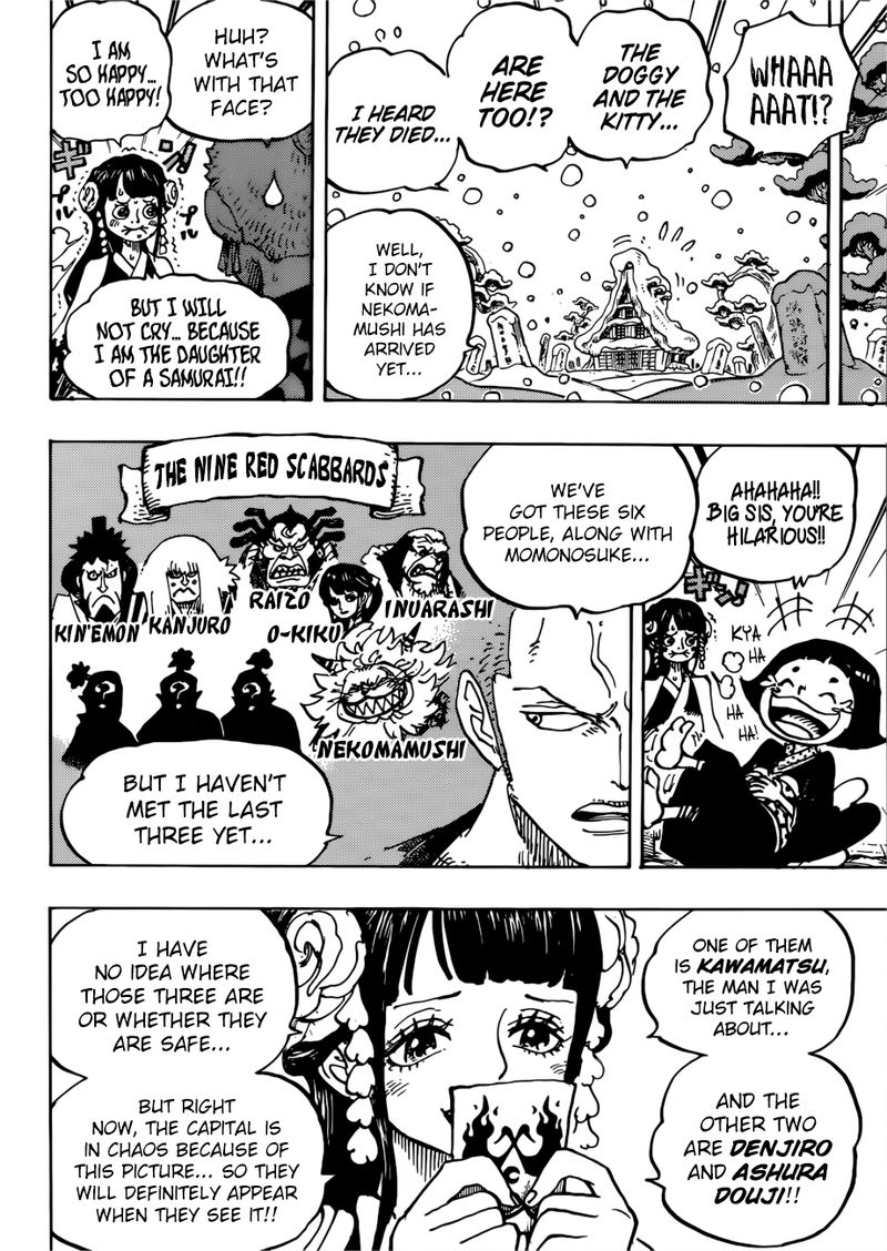 One Piece Manga Chapter 939 page 6 - The Old Leopard Never Forgets the Way