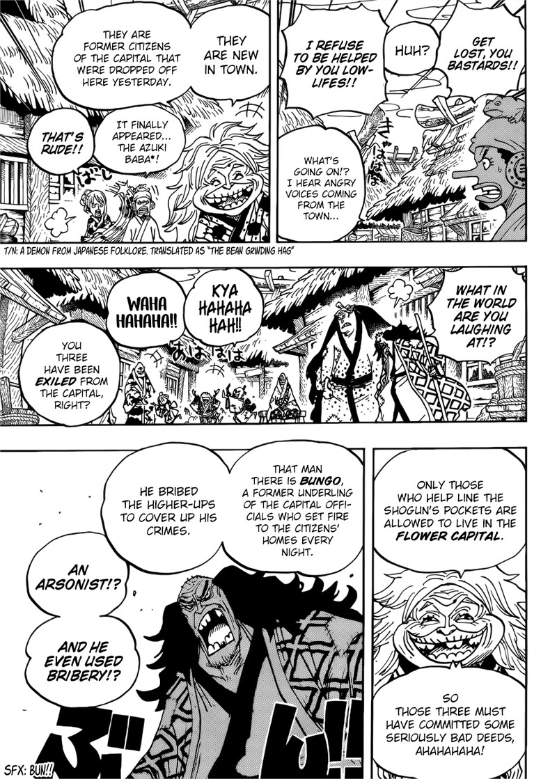 One Piece Manga Chapter 940 page 3 - Sparks of Rebellion