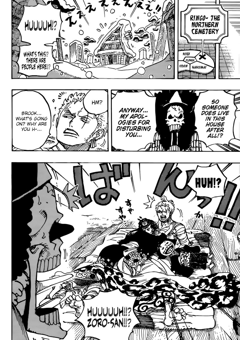 One Piece Manga Chapter 941 page 10 - The Star of Ebisu Town
