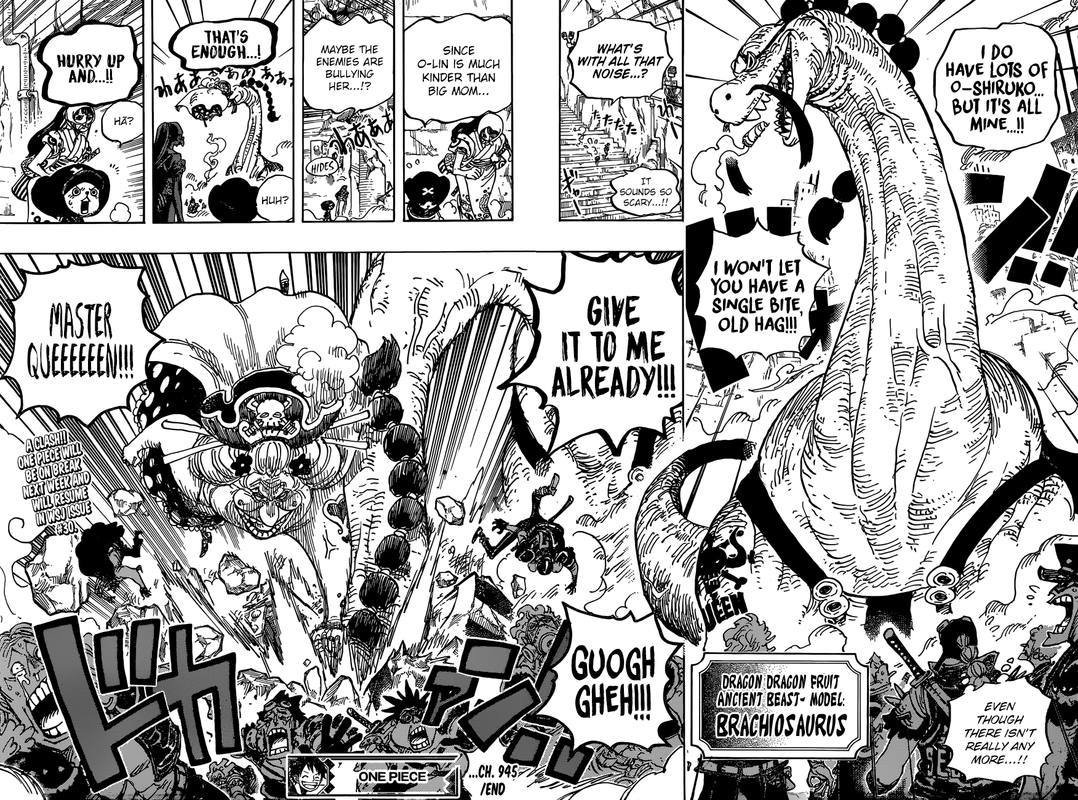 One Piece Manga Chapter 945 page 17 - O-Lin
