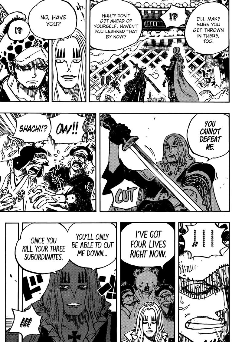 One Piece Manga Chapter 945 page 9 - O-Lin