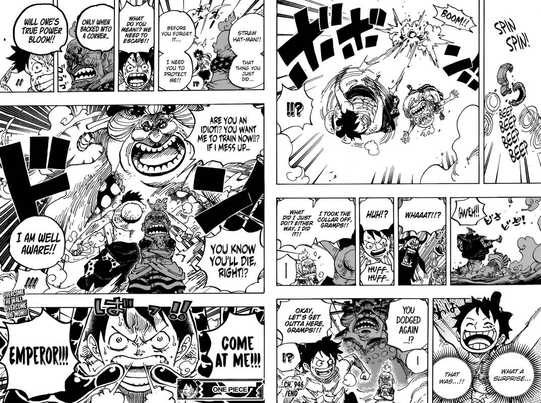One Piece Manga Chapter 946 page 14 - Queen vs. O-Lin