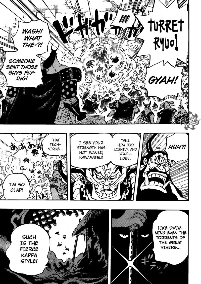 One Piece Manga Chapter 948 page 10 - Introducing Kawamatsu the Kappa