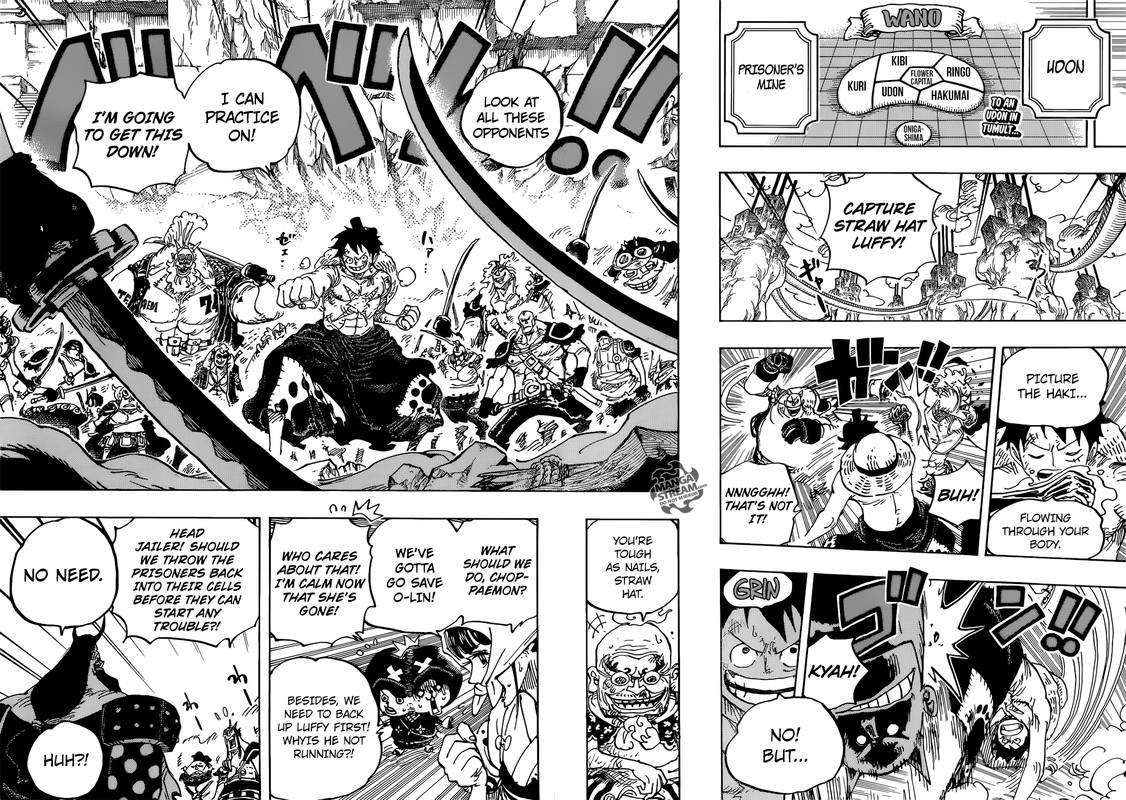 One Piece Manga Chapter 948 page 2 - Introducing Kawamatsu the Kappa