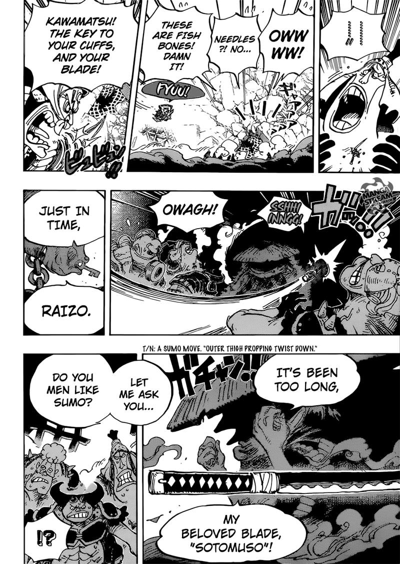One Piece Manga Chapter 948 page 9 - Introducing Kawamatsu the Kappa