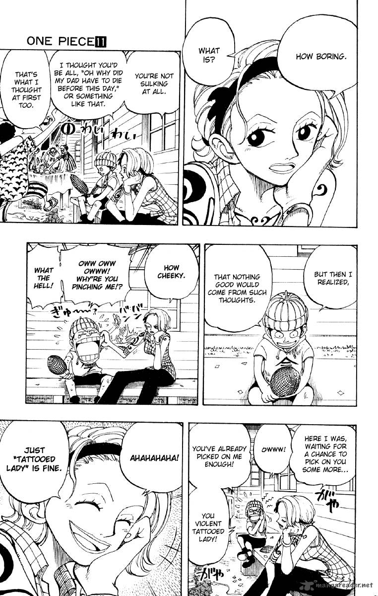 One Piece Manga Chapter 95 page 7 - Spin, Pinwheel
