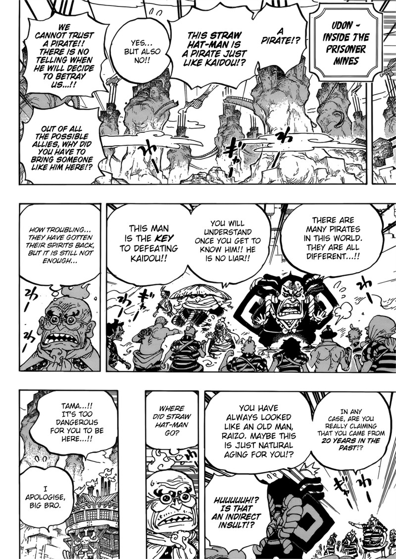 One Piece Manga Chapter 950 page 5 - The Warriors' Dreams