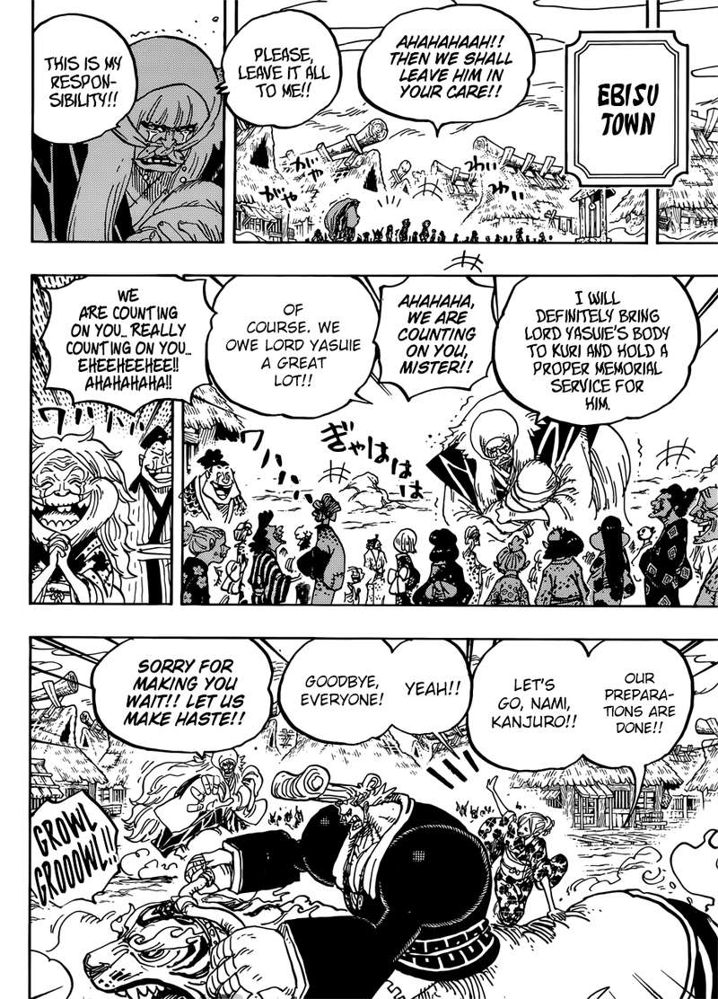 One Piece Manga Chapter 951 page 10 - Rampage
