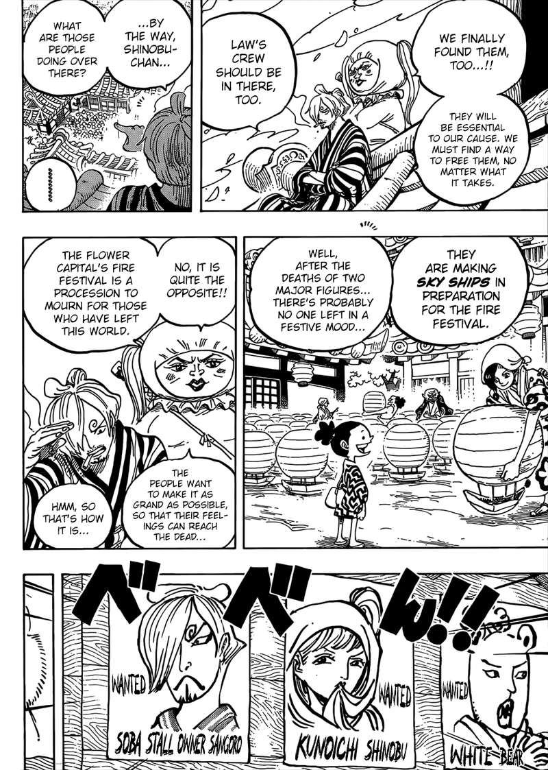 One Piece Manga Chapter 951 page 6 - Rampage