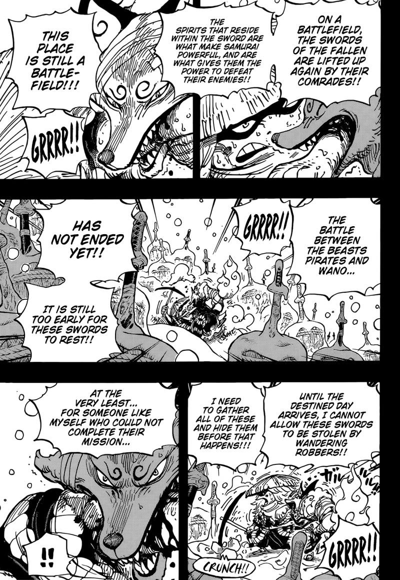 One Piece Manga Chapter 953 page 10 - Once a Fox