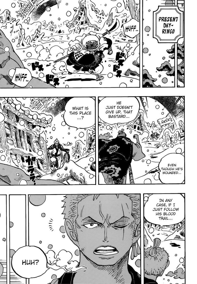 One Piece Manga Chapter 953 page 3 - Once a Fox