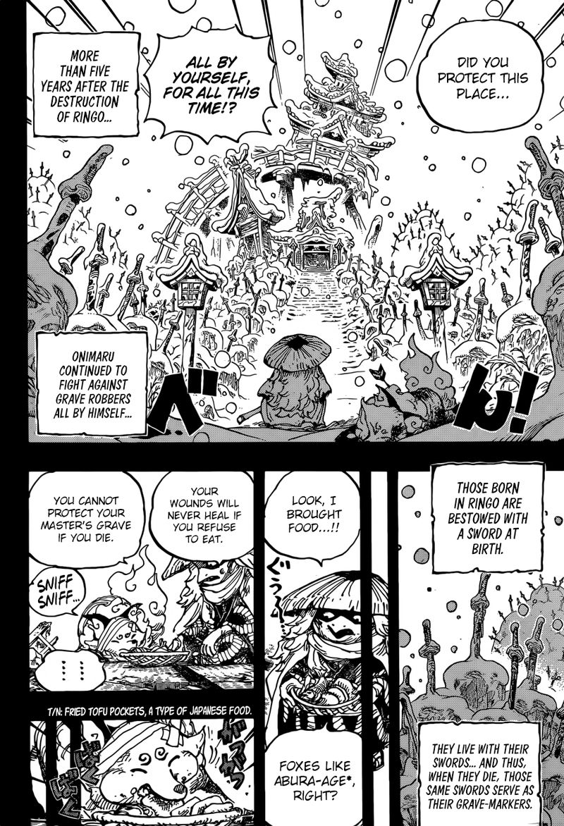 One Piece Manga Chapter 953 page 7 - Once a Fox