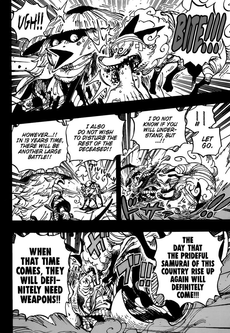 One Piece Manga Chapter 953 page 9 - Once a Fox