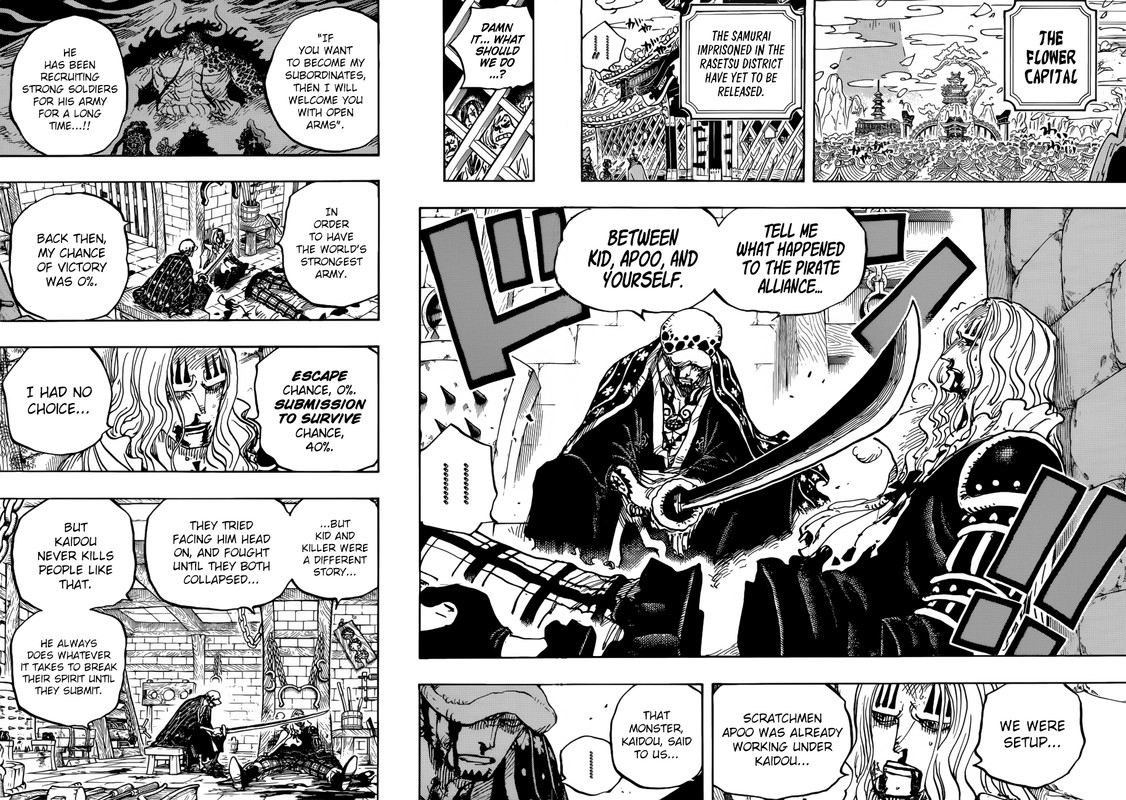 One Piece Manga Chapter 954 page 4 - Like Giving Wings to a Dragon