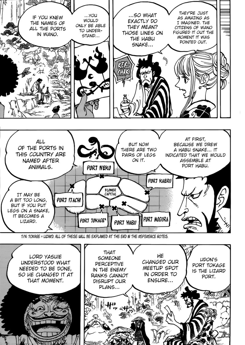 One Piece Manga Chapter 954 page 8 - Like Giving Wings to a Dragon