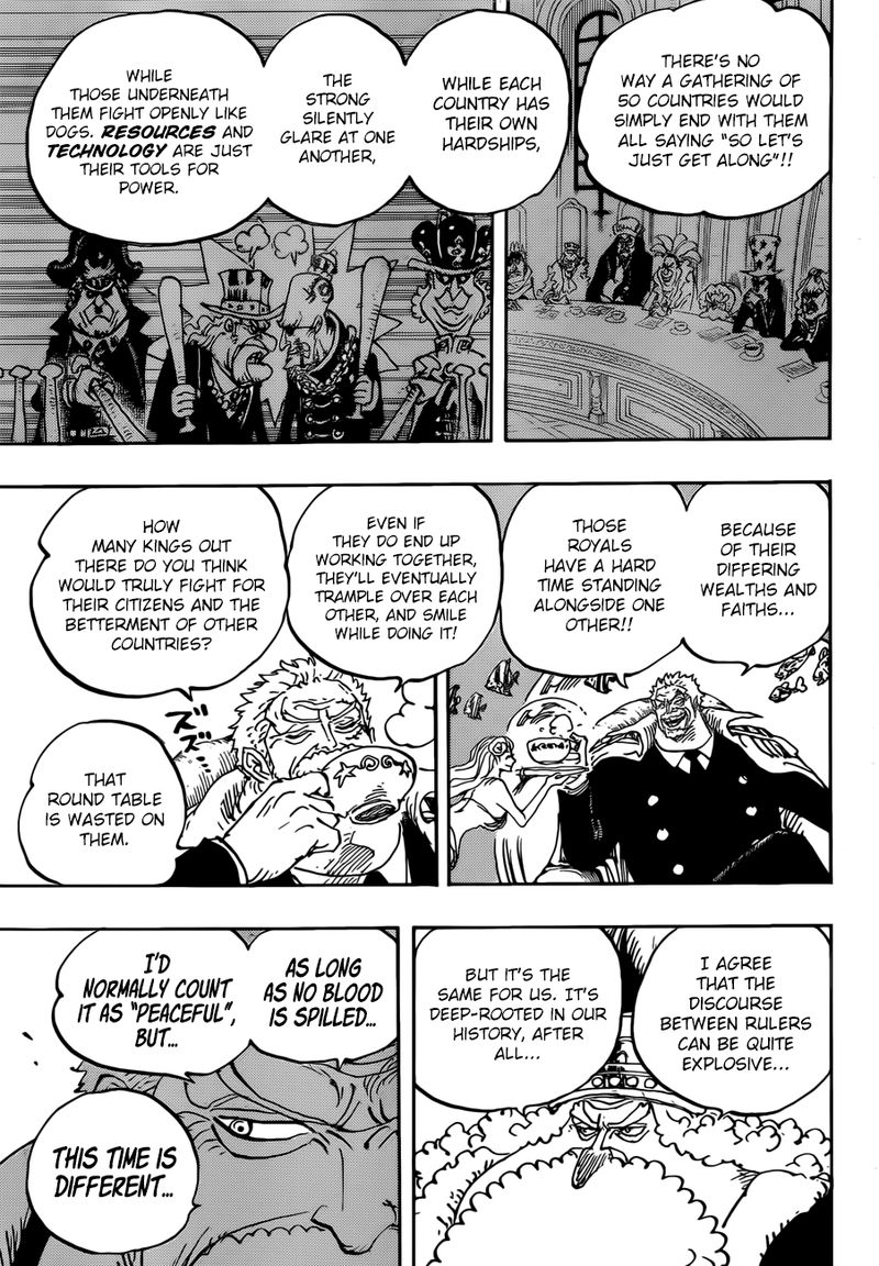 One Piece Manga Chapter 956 page 4 - Big News